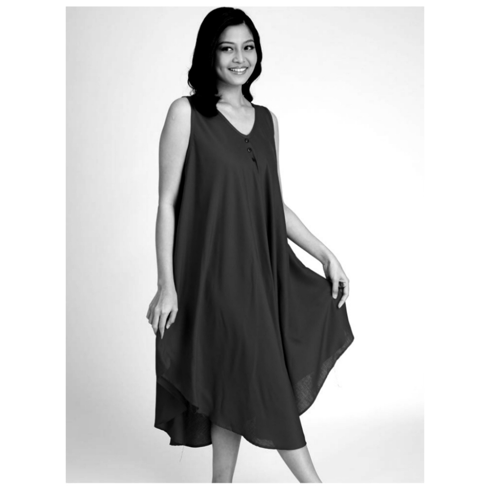 Black Swing Dress